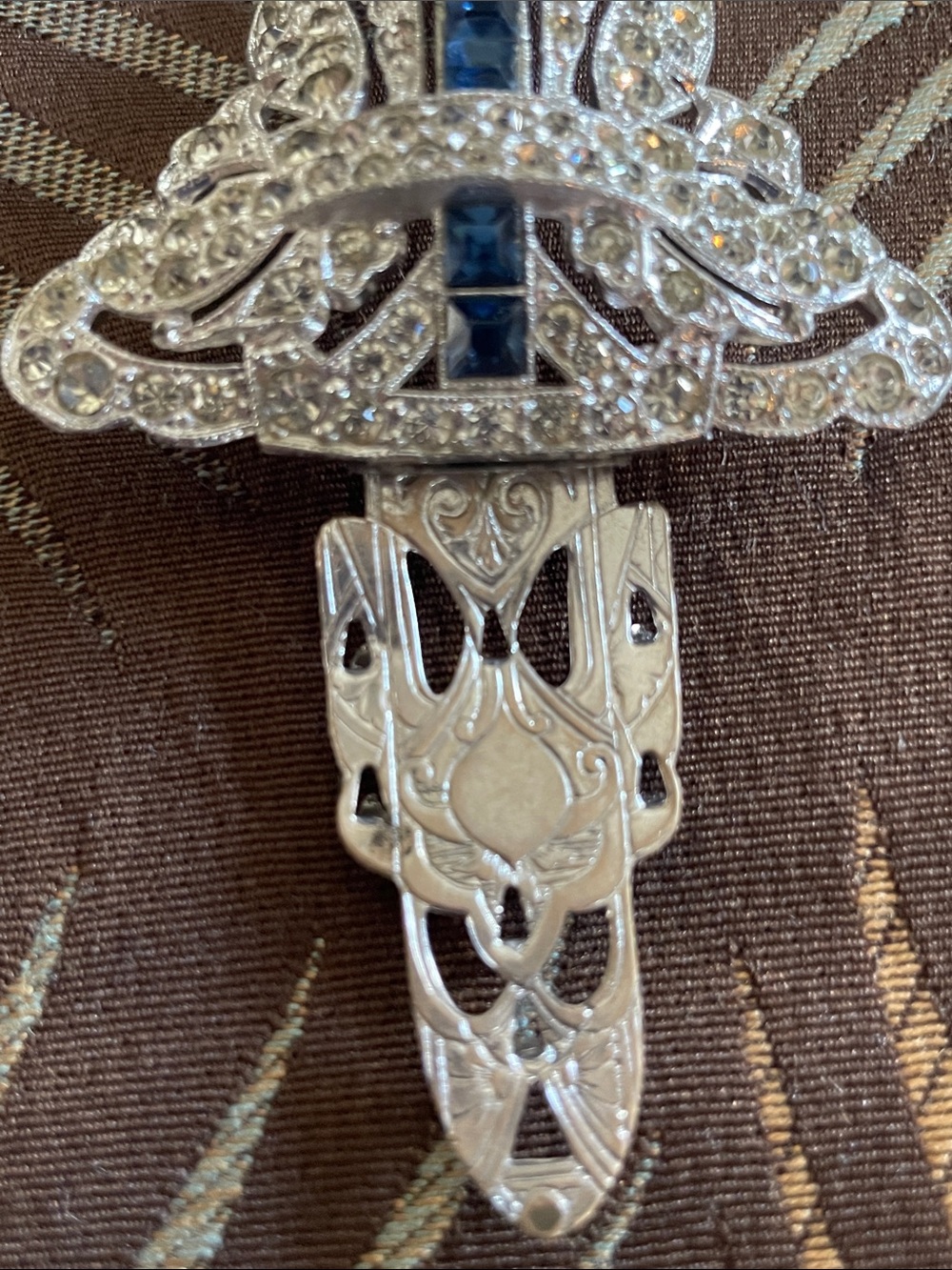 Vintage 1930-1940 Fur/Dress Clip - Picture 4 of 6